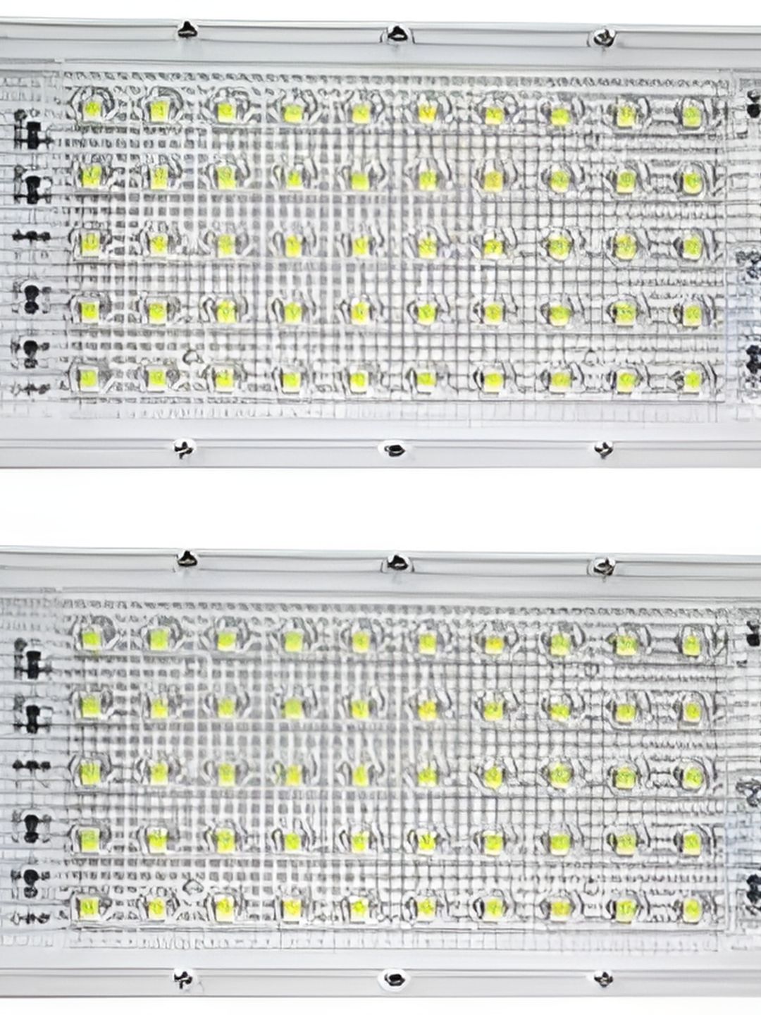 SPARK WORLD White 2 Pieces Metal Square Shaped Outdoor Lamps-picture-13