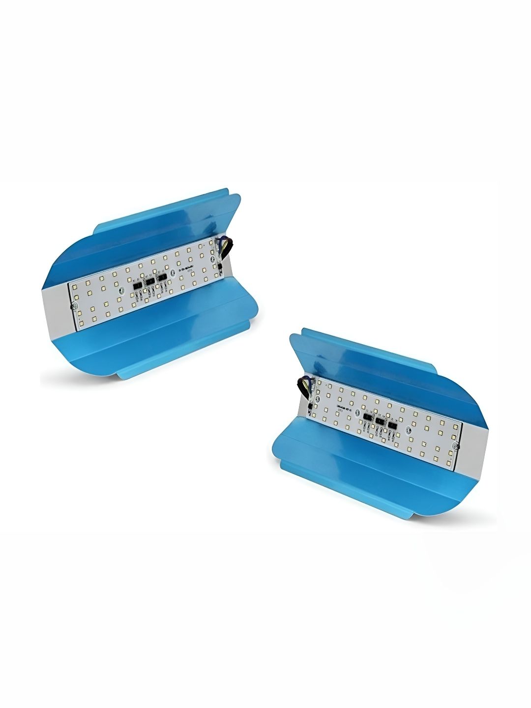 SPARK WORLD 2-pcs White & Blue Metal Outdoor Lamp-picture-39