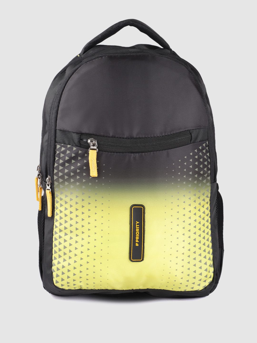 Priority Unisex Geometric Printed Backpack-27L-image-1