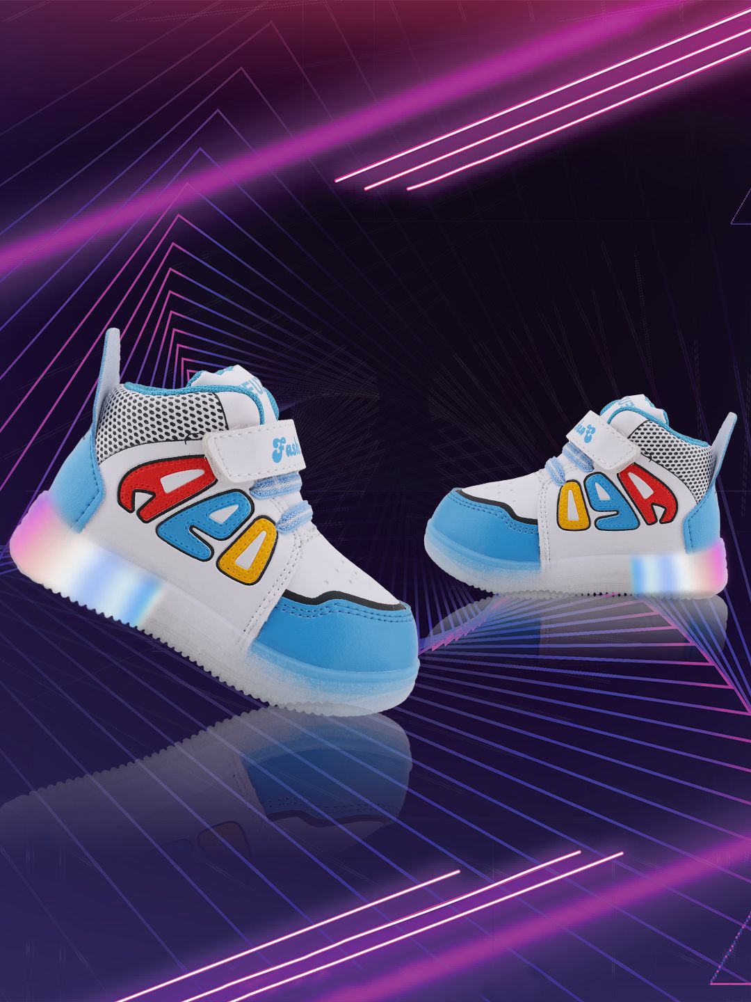 PASSION PETALS Unisex Kids Colourblocked Sneakers-picture-25