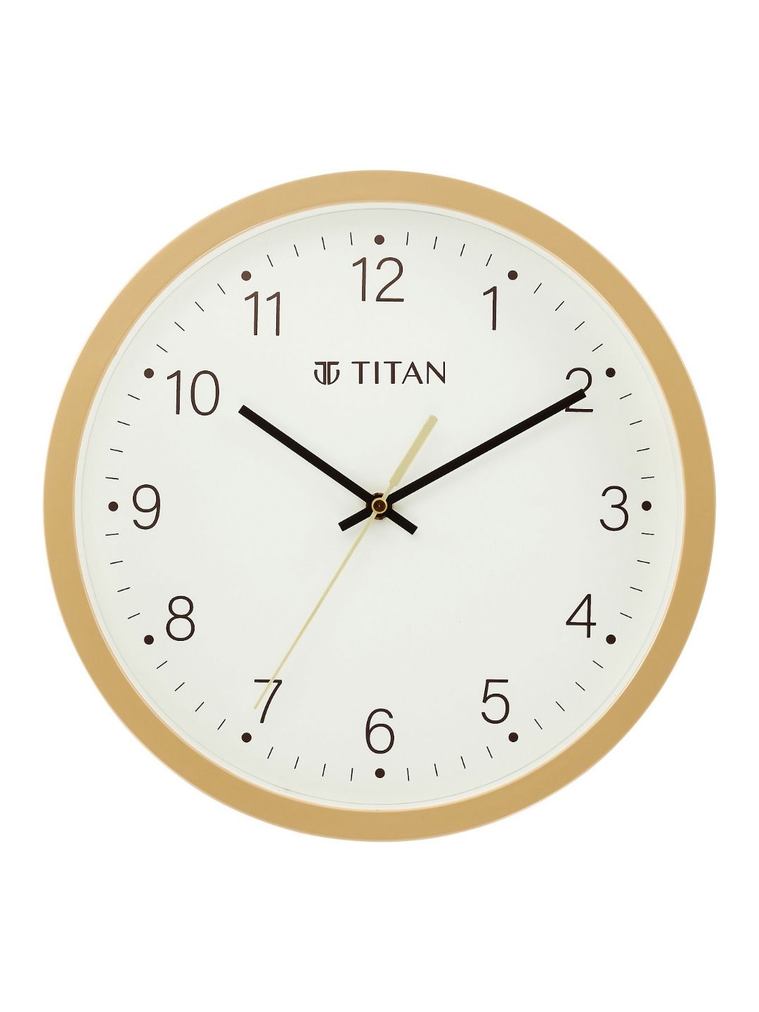 Titan Cream-Coloured Round  Wall Clock-image-28