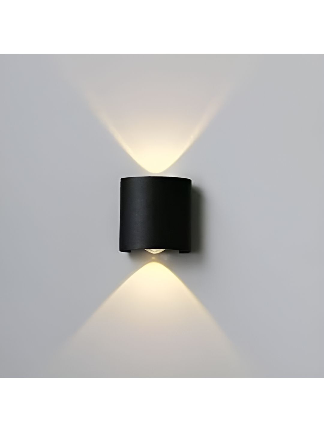 SPARK WORLD Grey & Yellow Metal Contemporary Rectangle Shaped Wall Lamp-picture-14