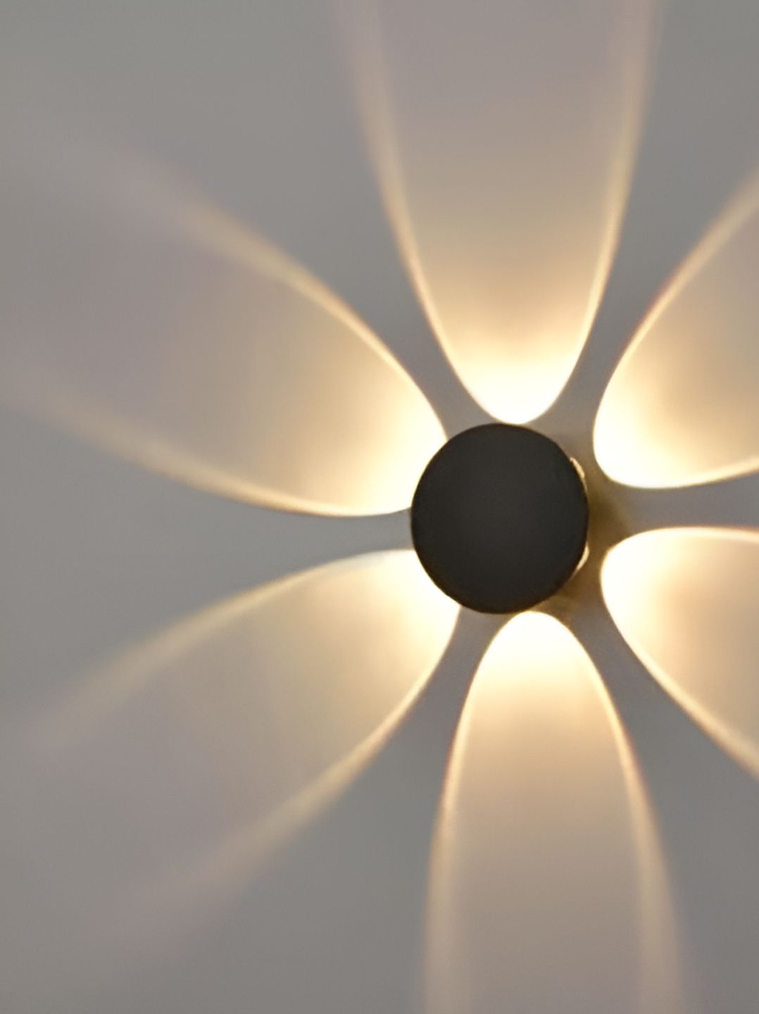 SPARK WORLD Yellow & Black Aluminium Contemporary Spherical Shaped Wall Lamp-picture-33