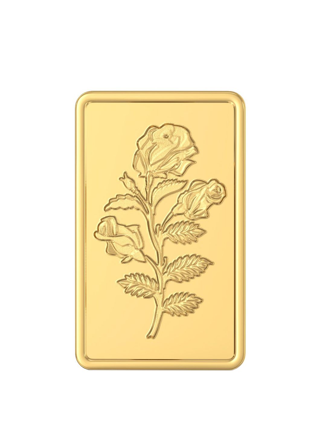 Joyalukkas Flower 24KT Gold Bar- 1 gm