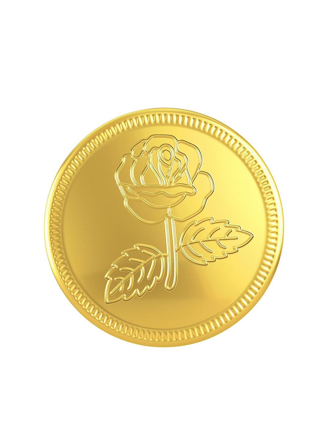 Joyalukkas Flower 22KT(916) Gold Coin -1 gm