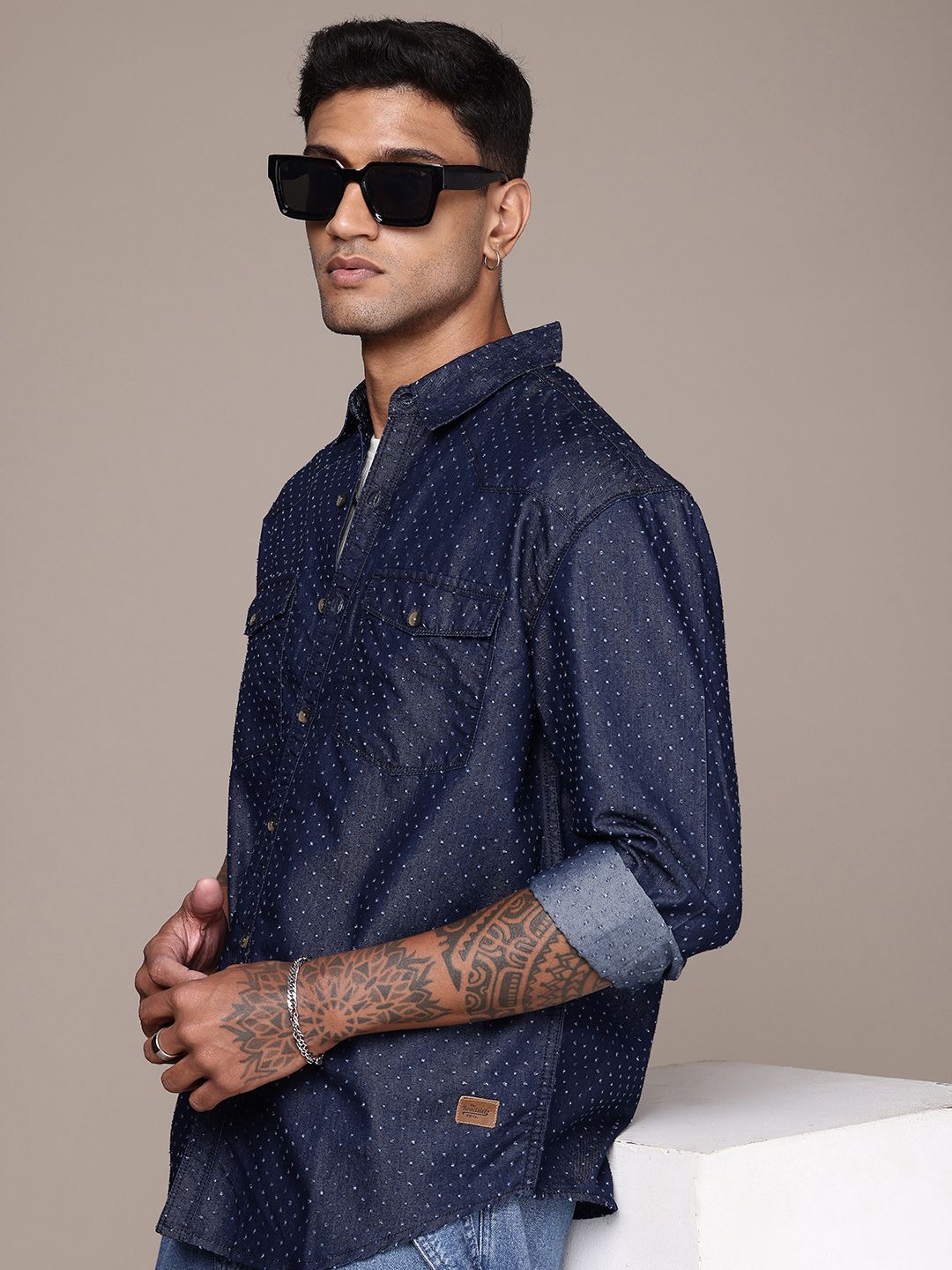 Roadster Men Relaxed Fit Casual Shirt-image-46