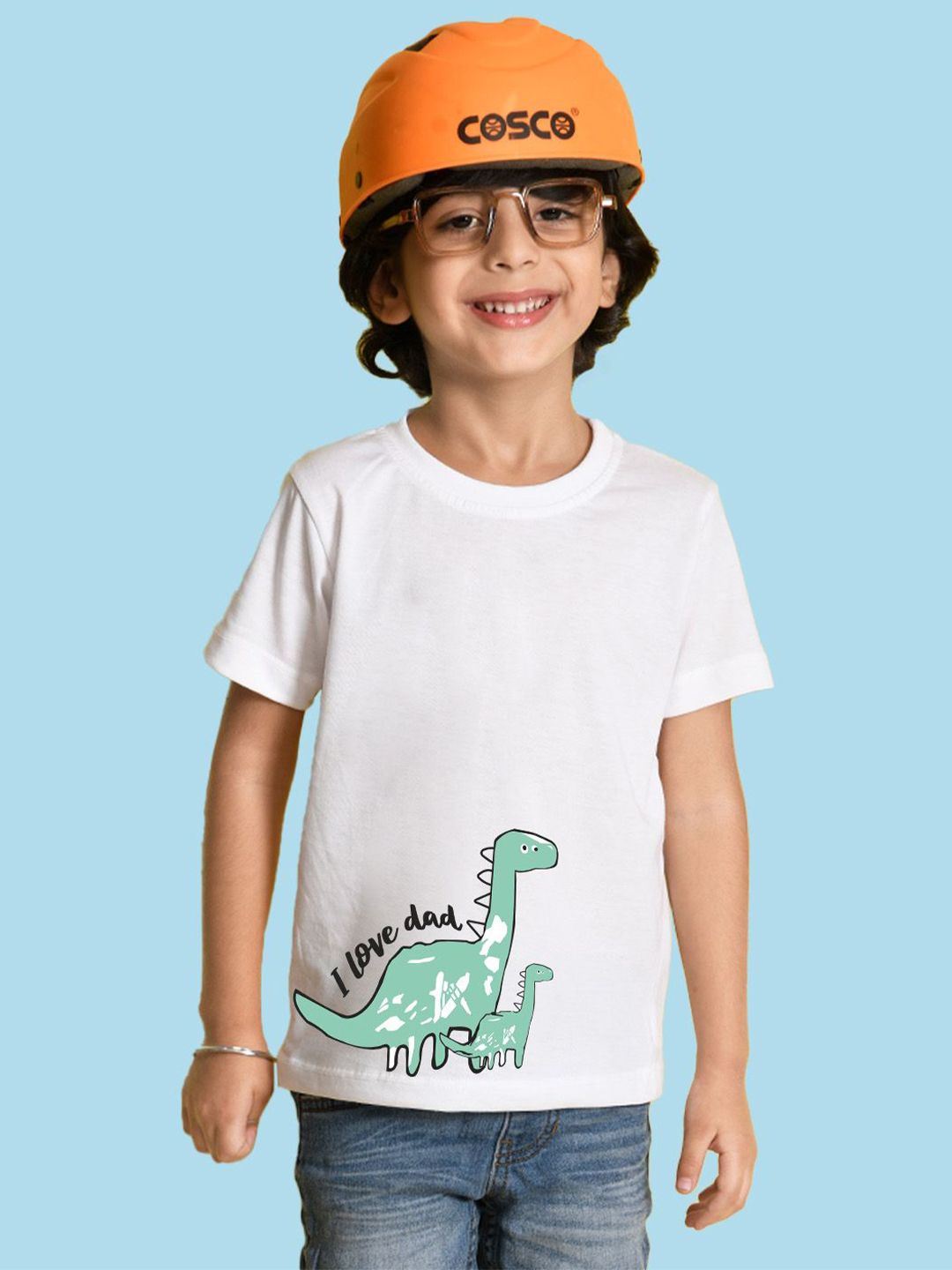 NUSYL Boys Graphic Printed Round Neck T-shirt-picture-39