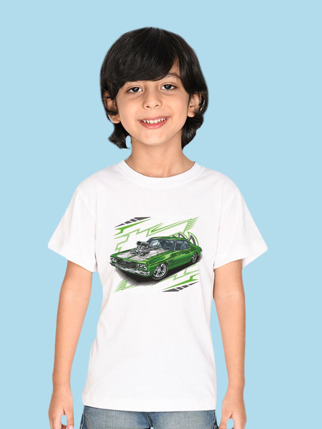 NUSYL Boys Graphic Print Round Neck T-shirt-picture-15