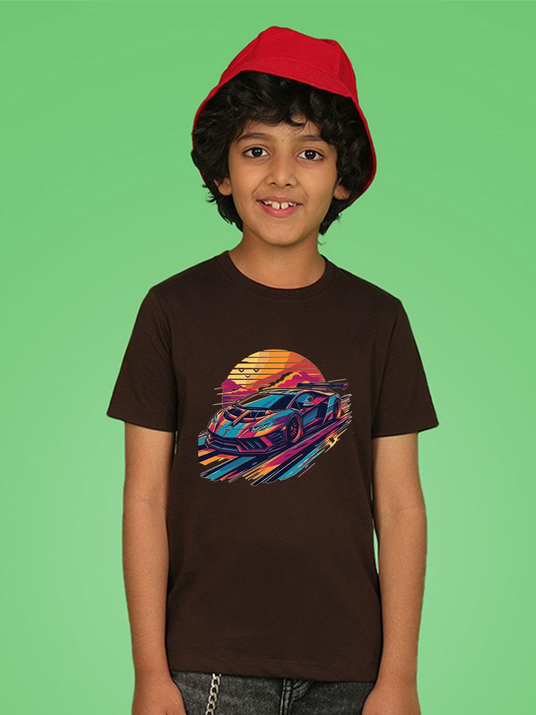 NUSYL Boys Graphic Printed Round Neck T-shirt-picture-27
