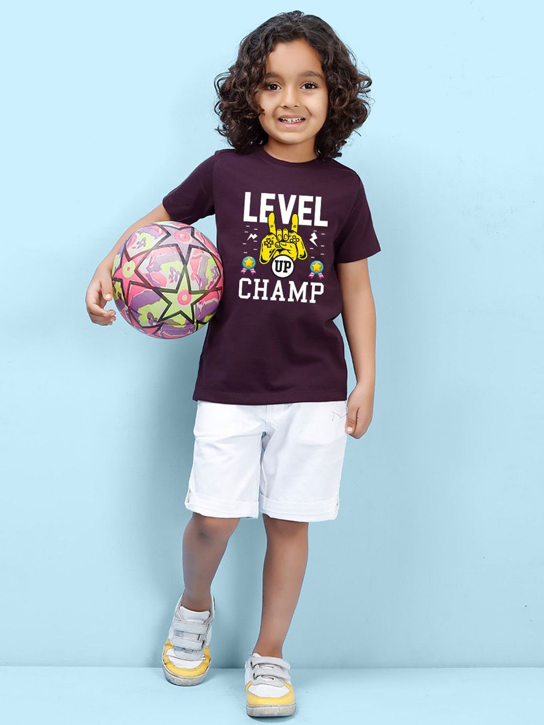 NUSYL Boys Typography Printed Round Neck T-shirt-picture-16