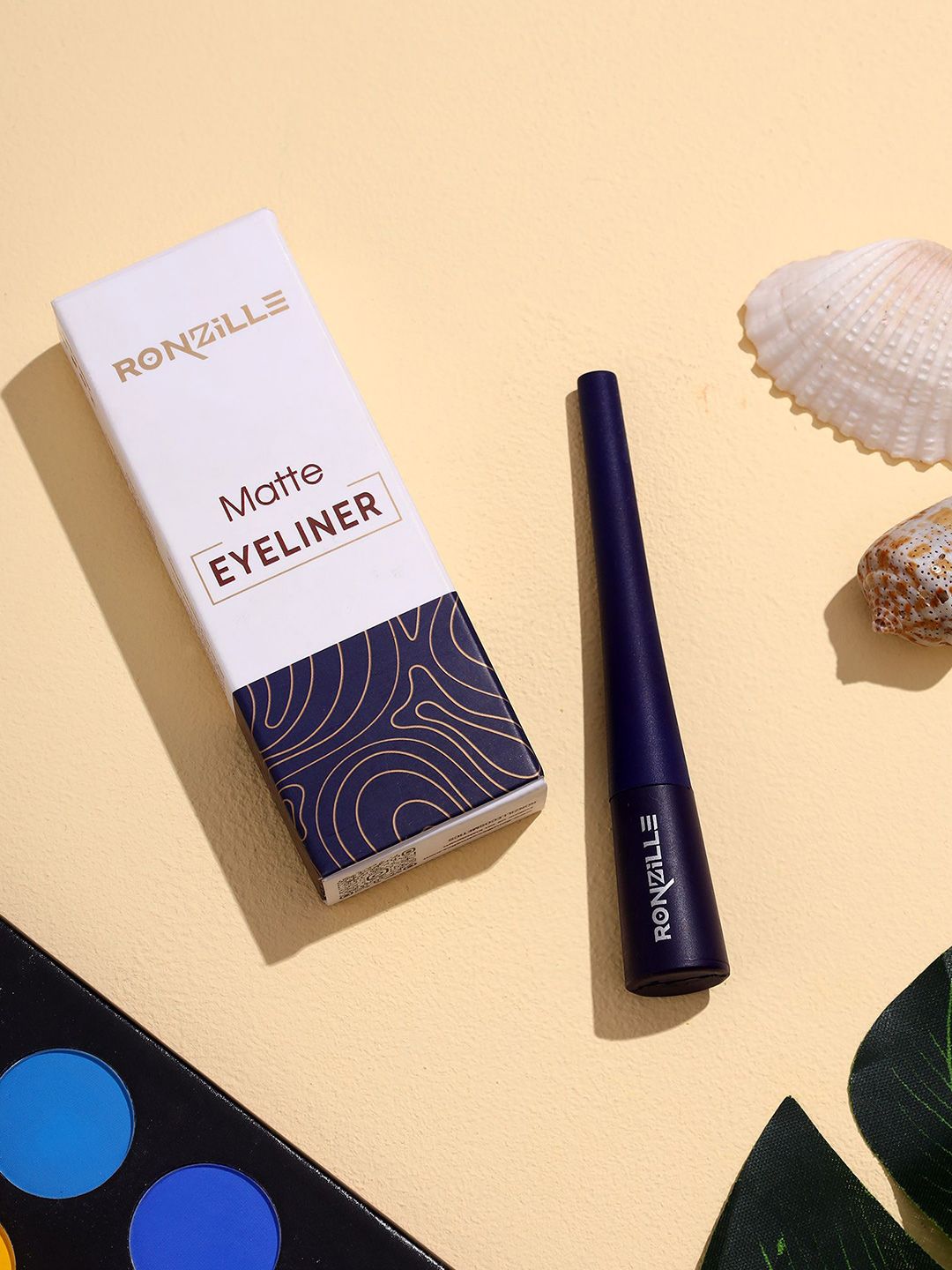 Ronzille Absolute Shine Smudge-Proof Liquid Matte Eyeliner 5 ml - Blue-image-44