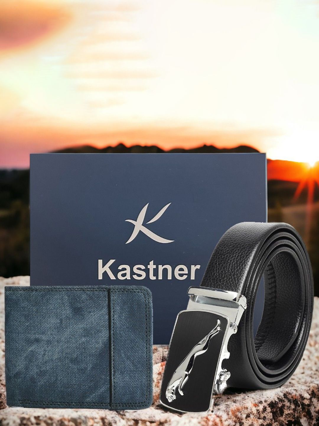 Kastner Men Belt With Wallet Accessory Gift Set-picture-36