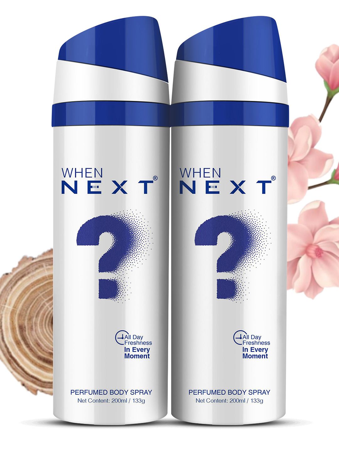NEXT CARE Set of 2 When Next Long Lasting Perfumed Body Spray - 200ml/133g each-picture-48