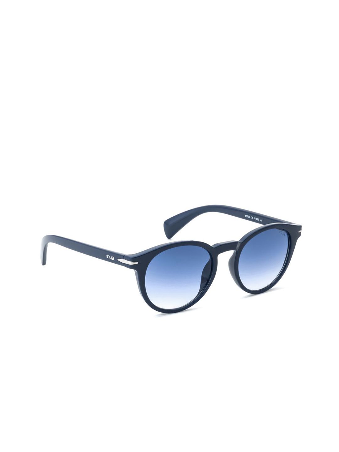IRUS by IDEE Men Oval Sunglasses with UV Protected Lens-IRS1323C3SG-Blue-picture-11