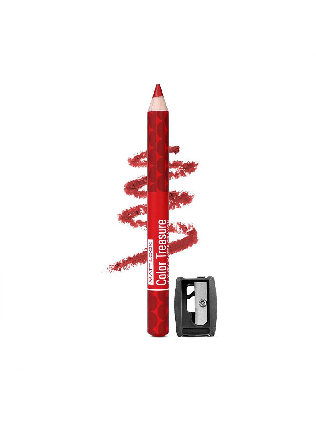 MATTLOOK Color Treasure Luxury Matte Crayon Lipstick- 3.5 g - Fire Ruby-02-picture-19