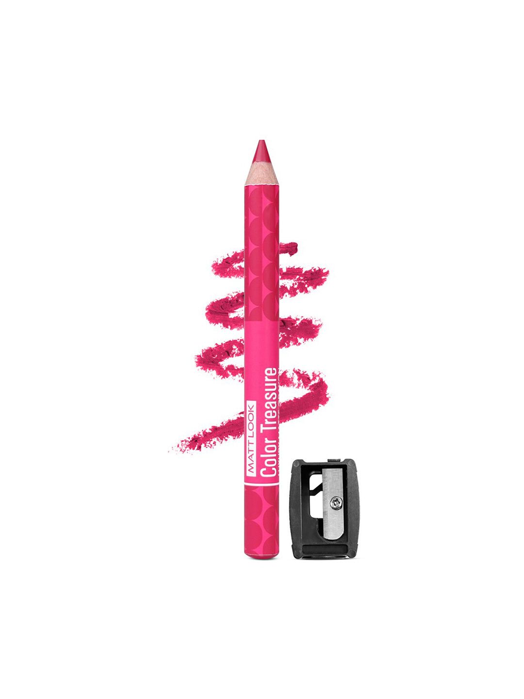 MATTLOOK Color Treasure Matte Crayon Lipstick - 3.5 g - Magenta Flash -08-picture-56