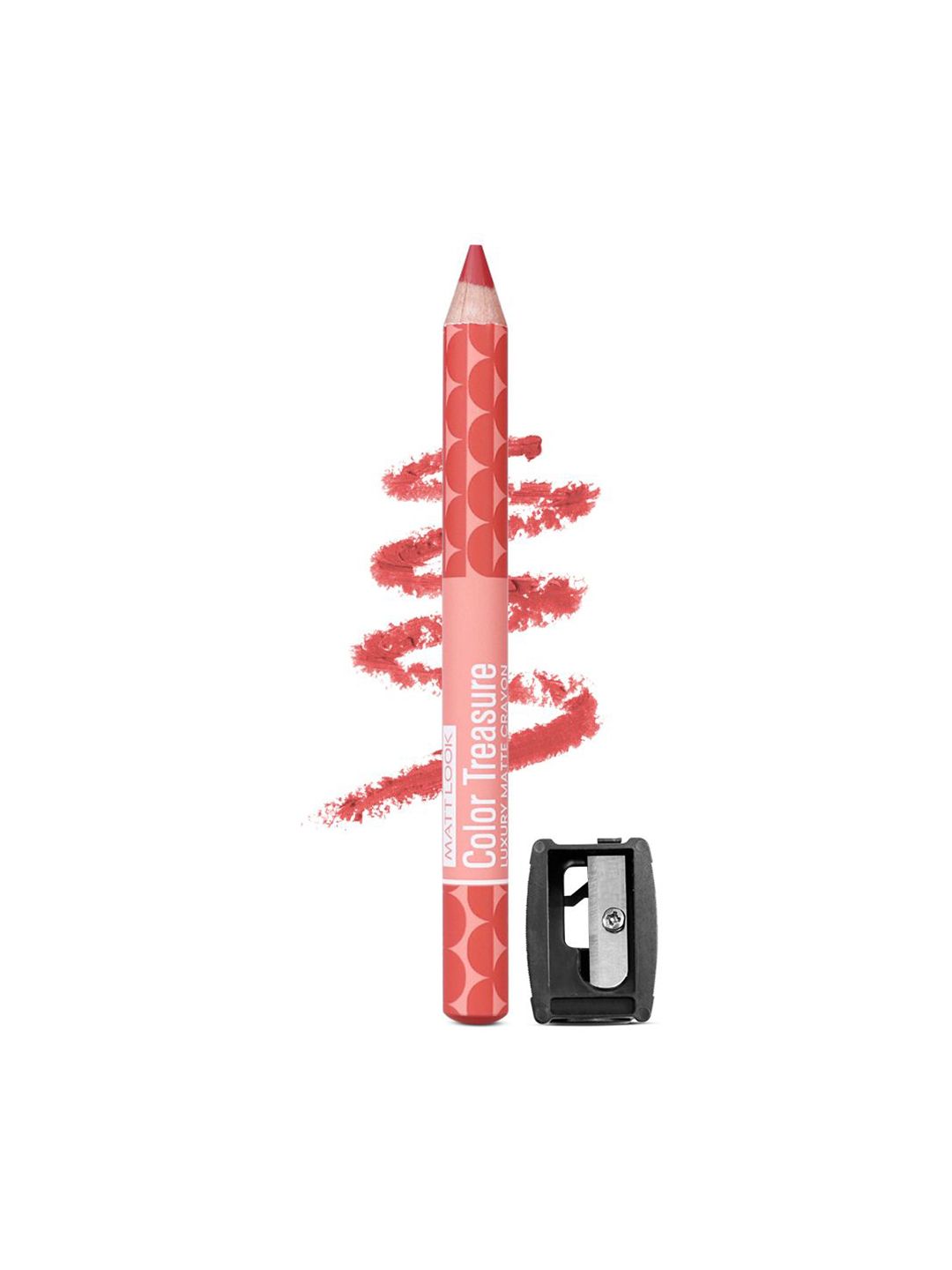 MATTLOOK Color Treasure Luxury Matte Lip Crayon - 3.5g - Candy Peach 13-picture-29