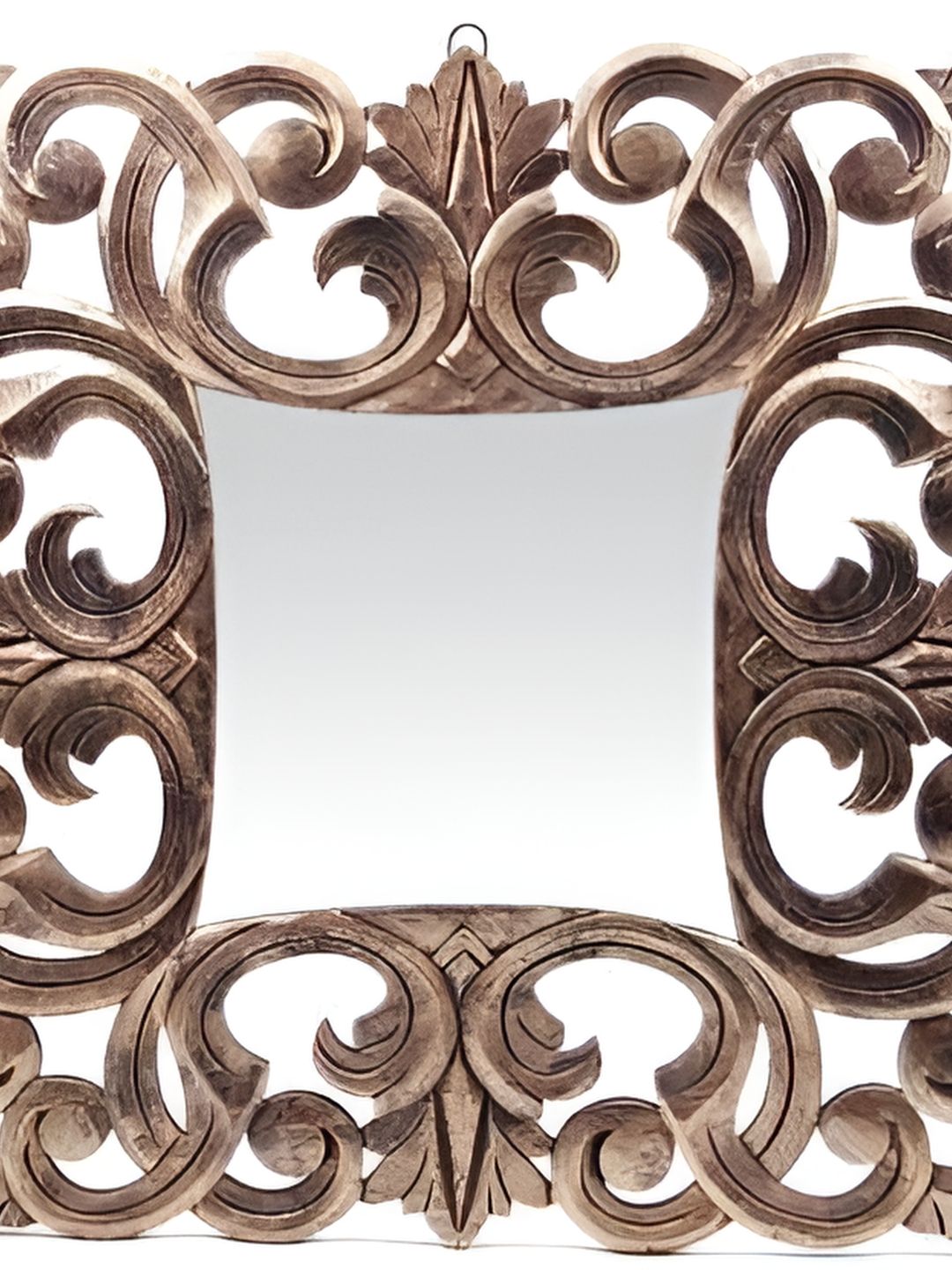 VAS collection home Ethnic Motifs Textured Wooden Wall Mirrors-picture-26