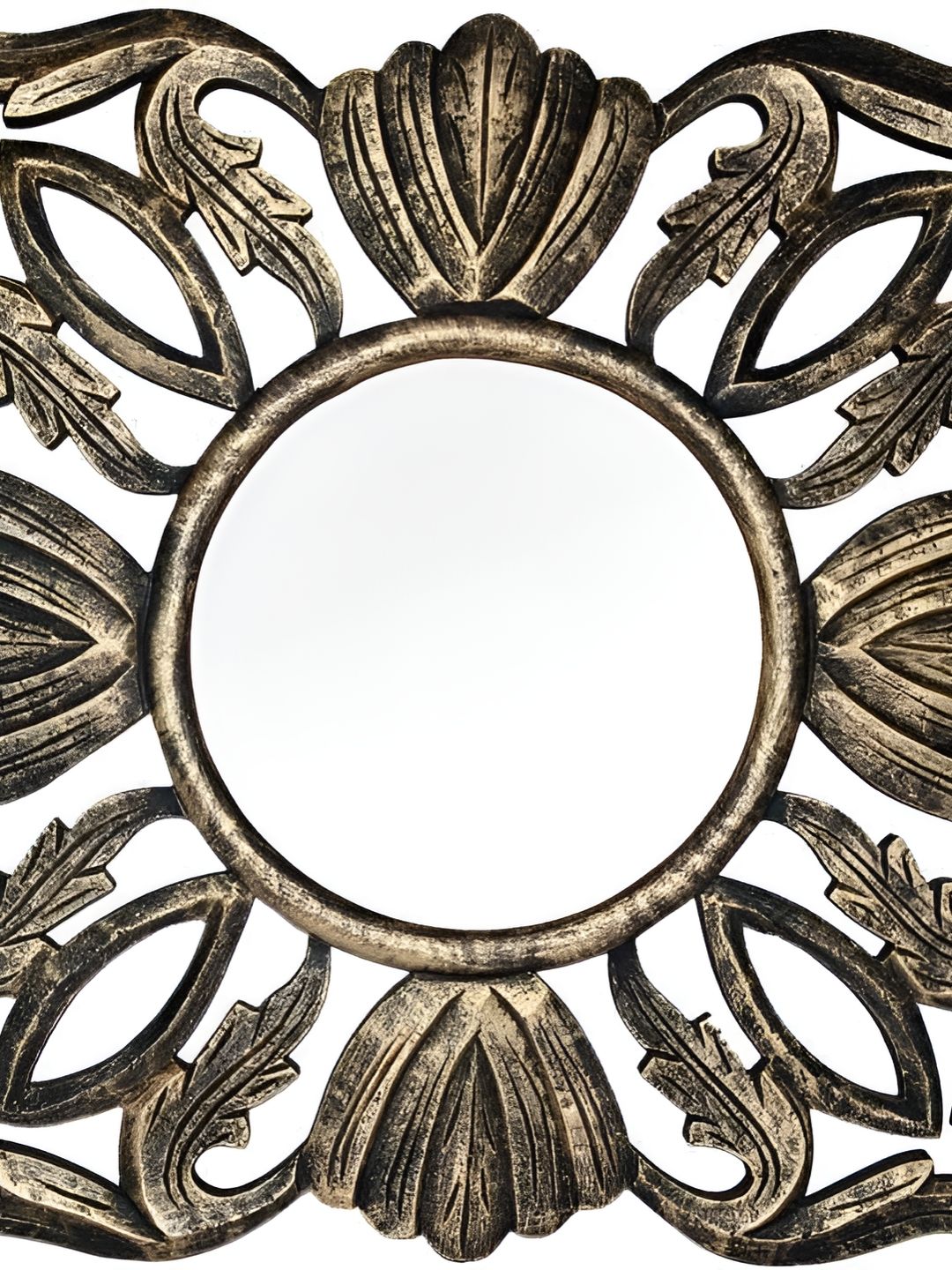 VAS collection home Textured Grey Wooden Wall Mirrors-image-39