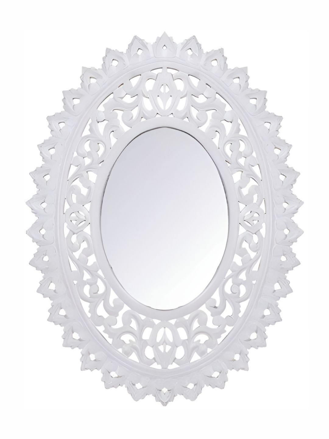 VAS collection home Wall Self Design Wooden Mirror Frame-picture-16
