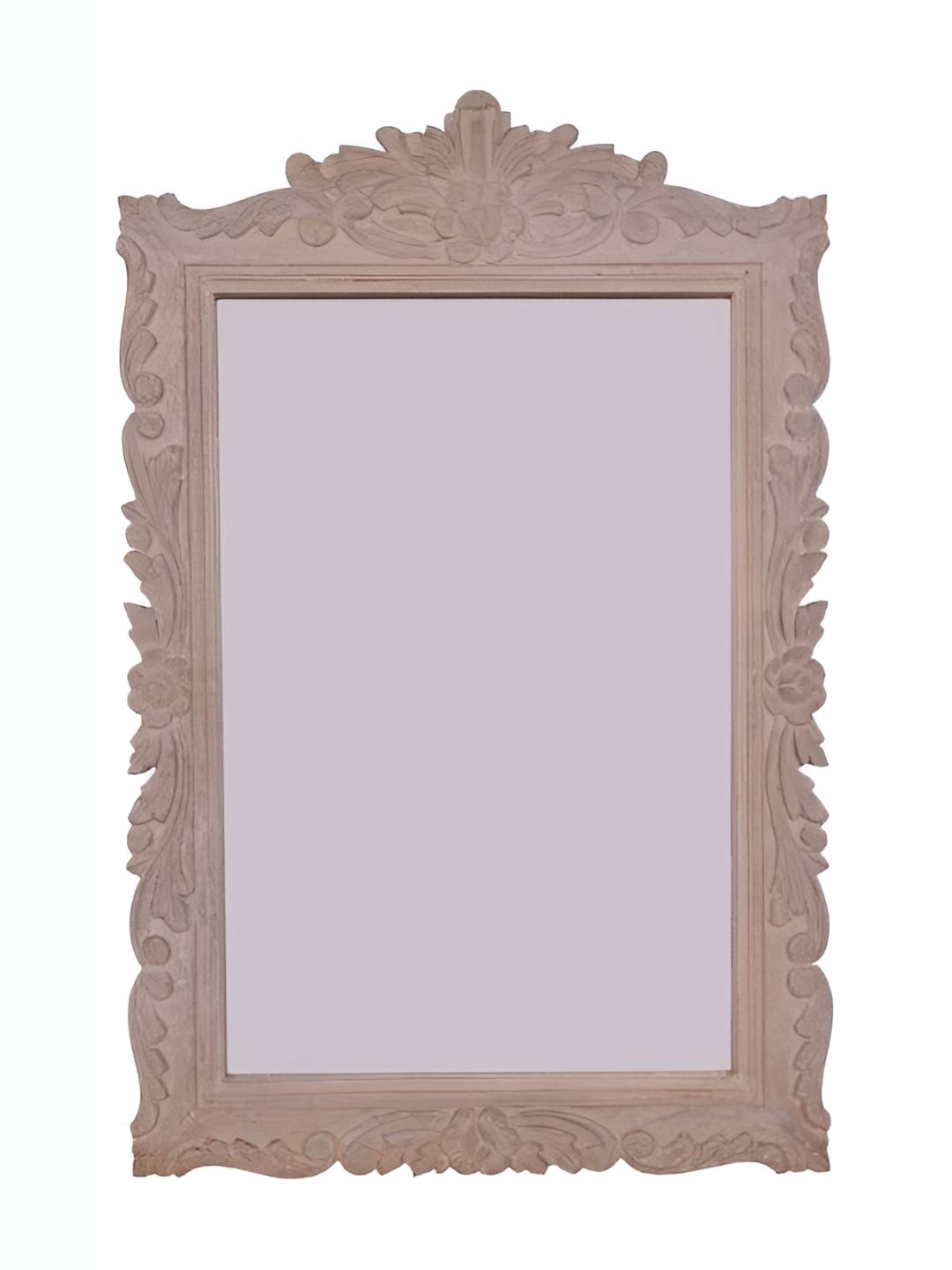 VAS collection home Brown Wooden Wall Mirror Frame-picture-42