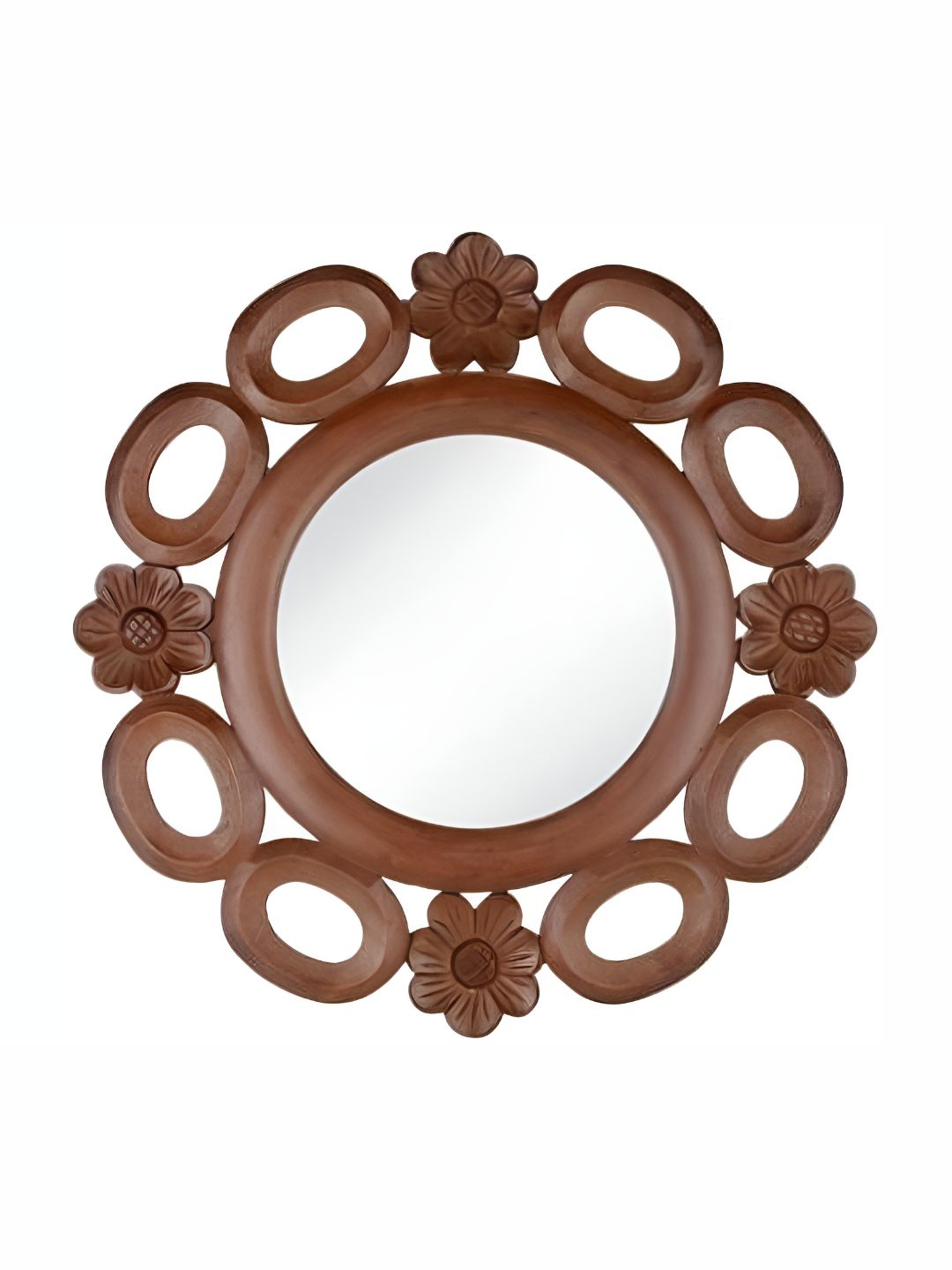 VAS collection home Brown Round Shaped Mirror-picture-36