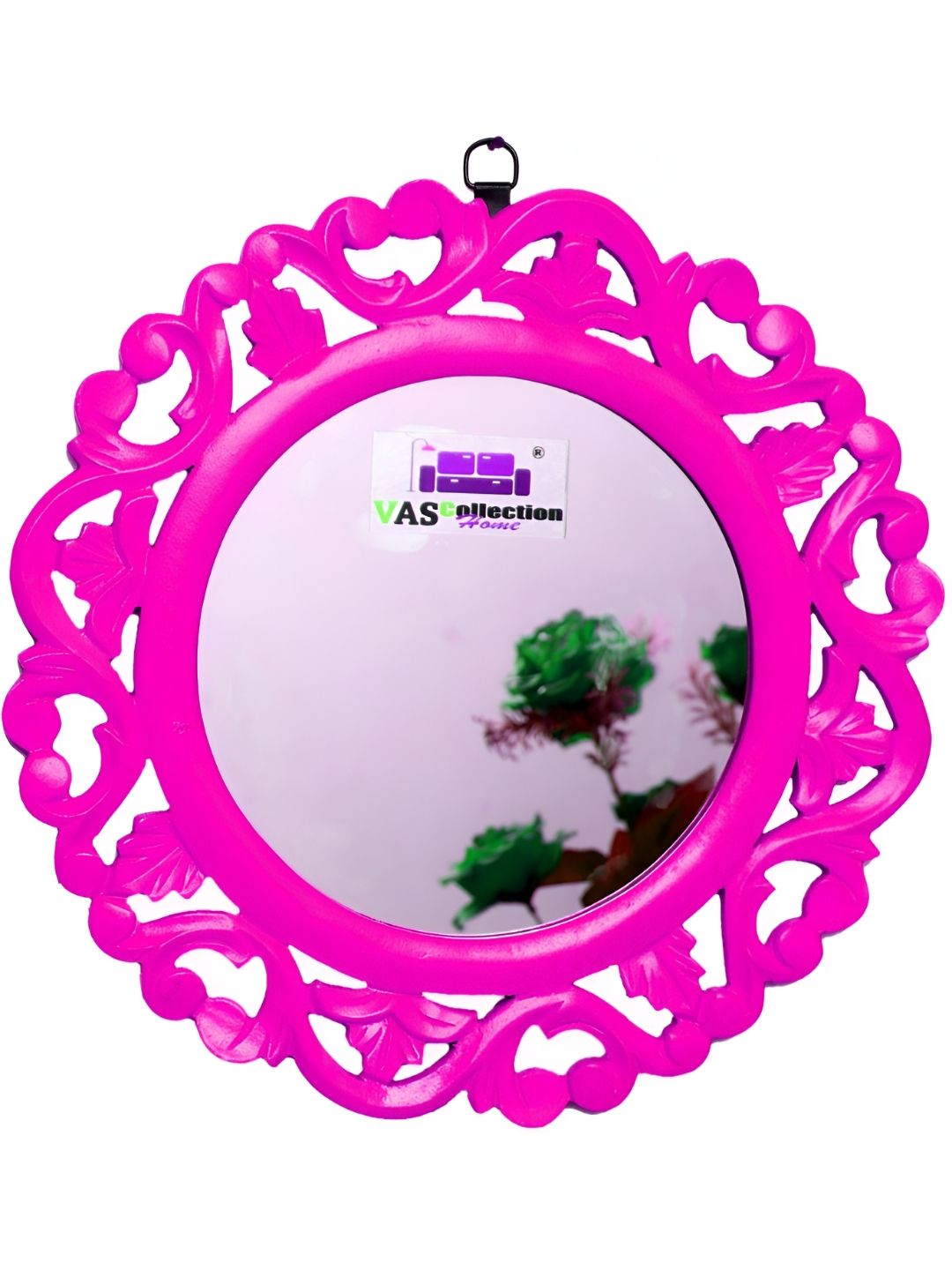 VAS collection home Floral Patterned Wall Mirror-picture-33