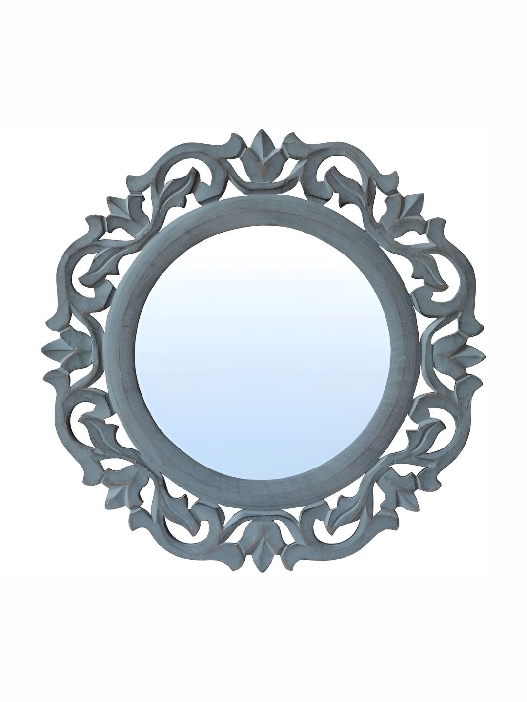 VAS collection home Wall Textured Wooden Mirror Frame-picture-16