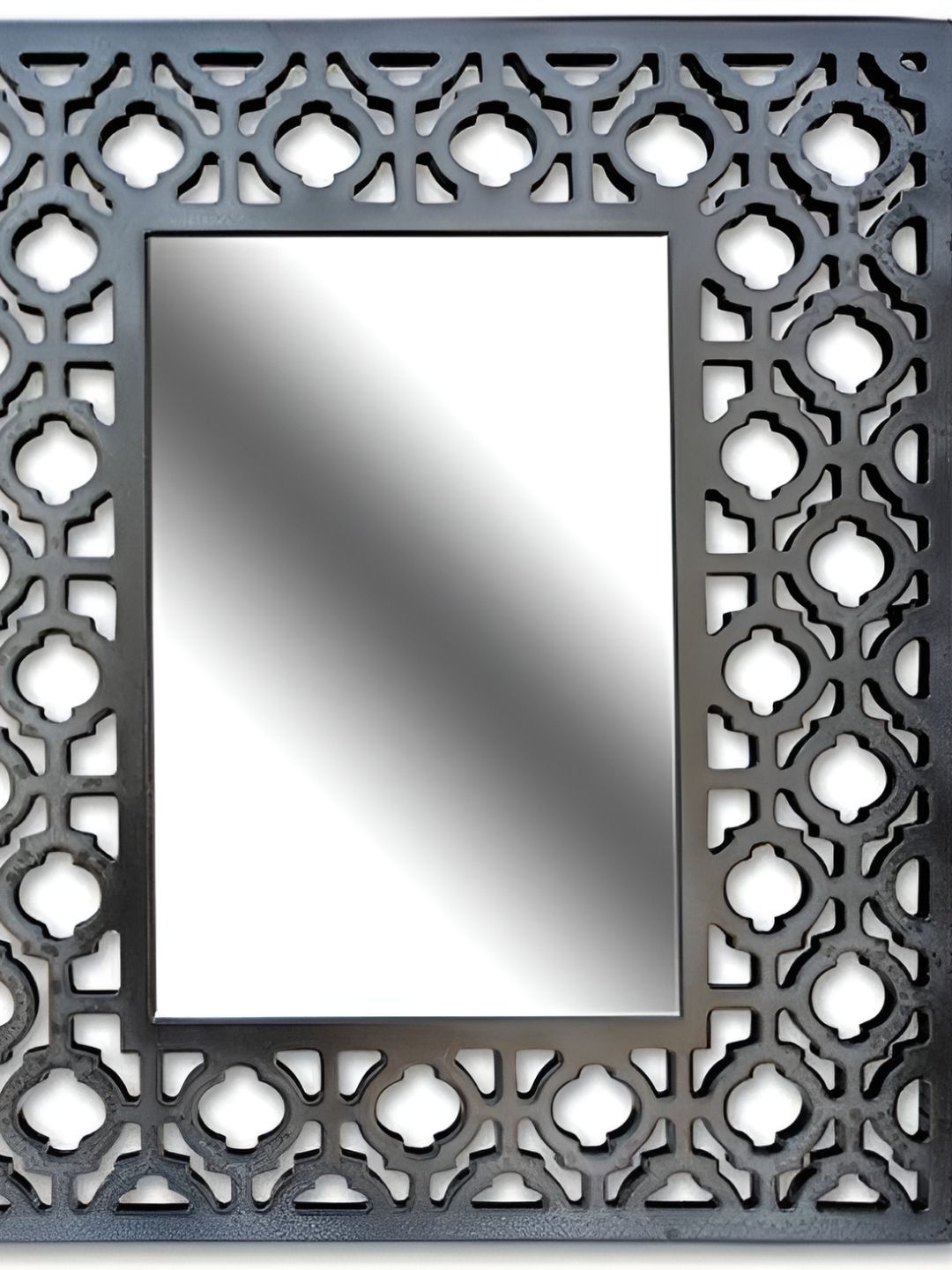 VAS collection home BlackTextured Rectangular Mirror-picture-17