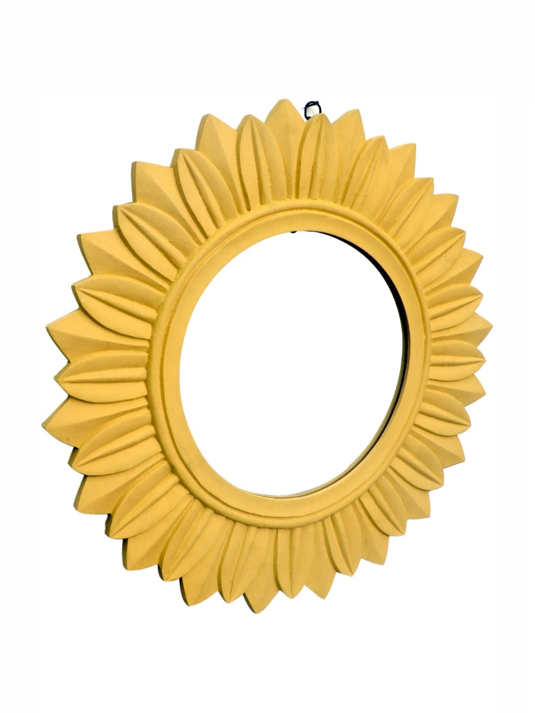 VAS collection home Yellow Textured Round Mirror-picture-39