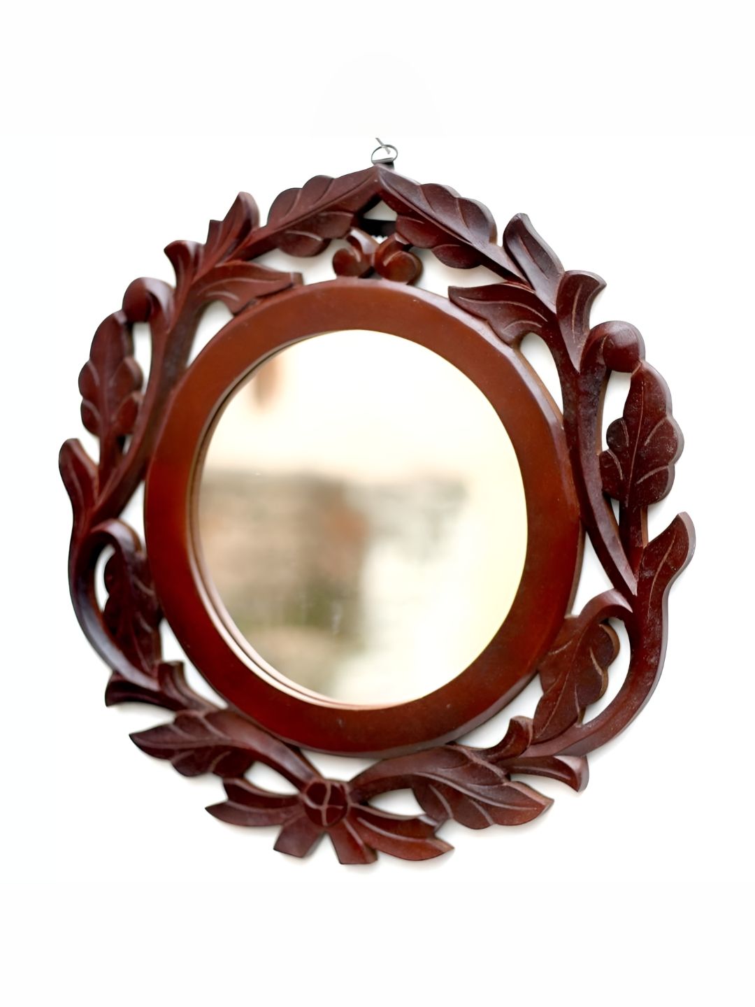 VAS collection home Brown Textured  Wooden Wall Mirrors-picture-22