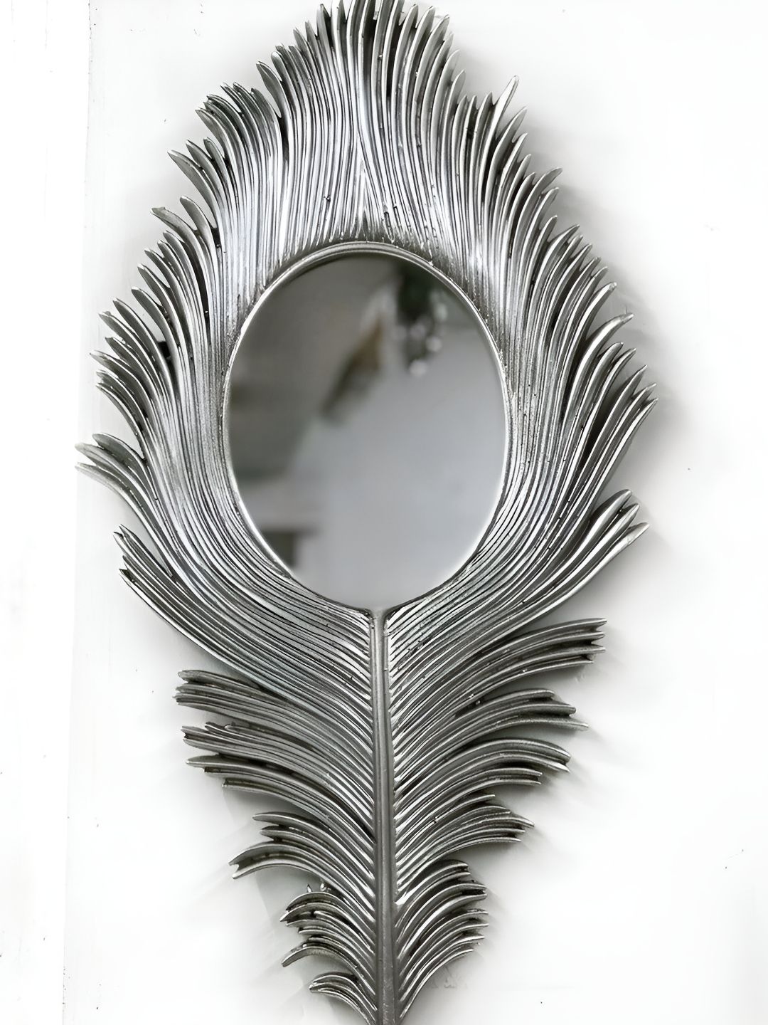 VAS collection home Ethnic Motifs Grey Textured  Wooden Wall Mirrors-picture-28