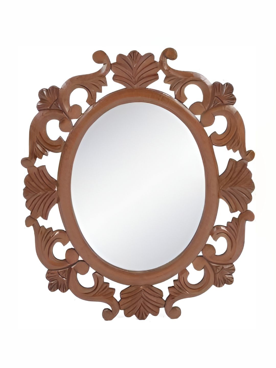 VAS collection home Brown Wooden Mirror Frame-picture-48