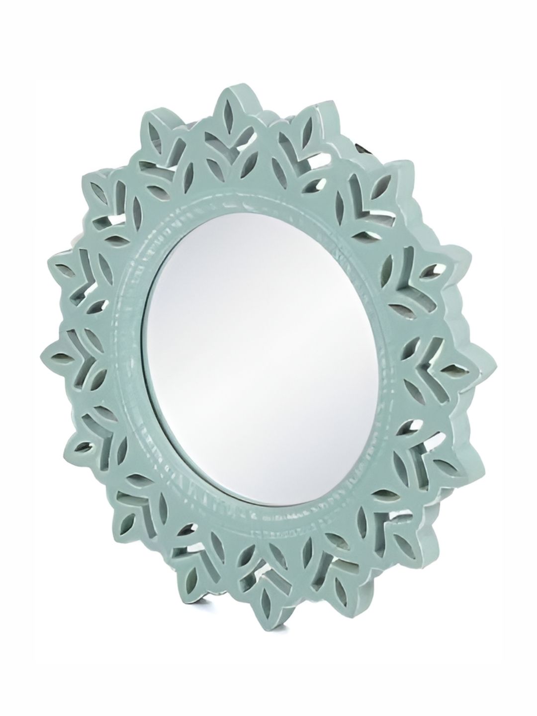 VAS collection home Blue MDF Mirror Frame-picture-34