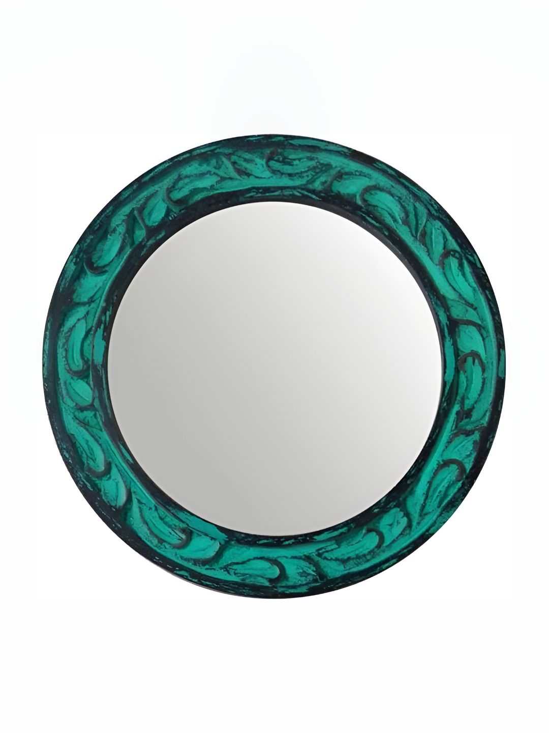 VAS collection home Green Round Shape Wall Decor Mirror-image-33