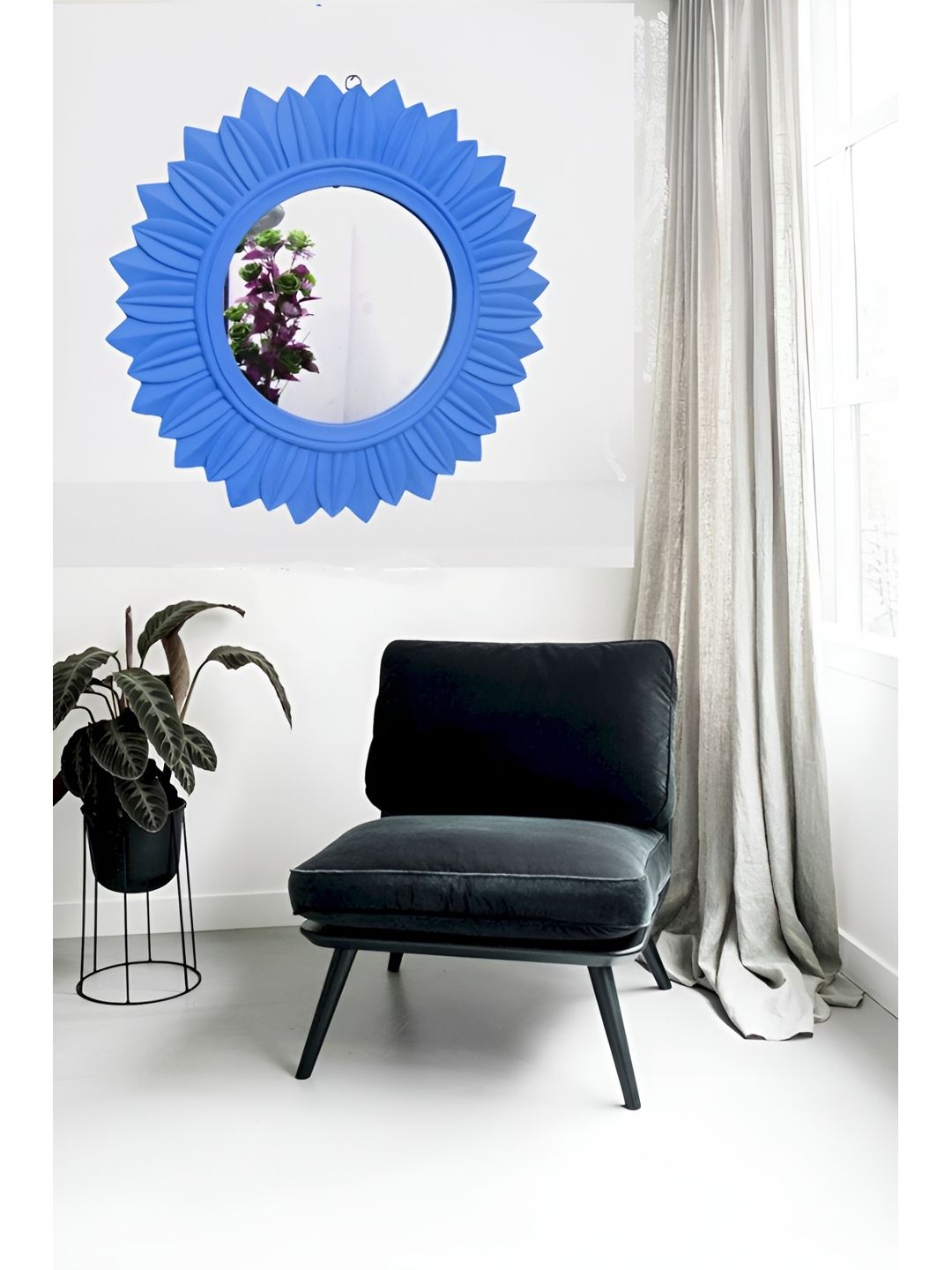 VAS collection home Textured Round Mirror-picture-34