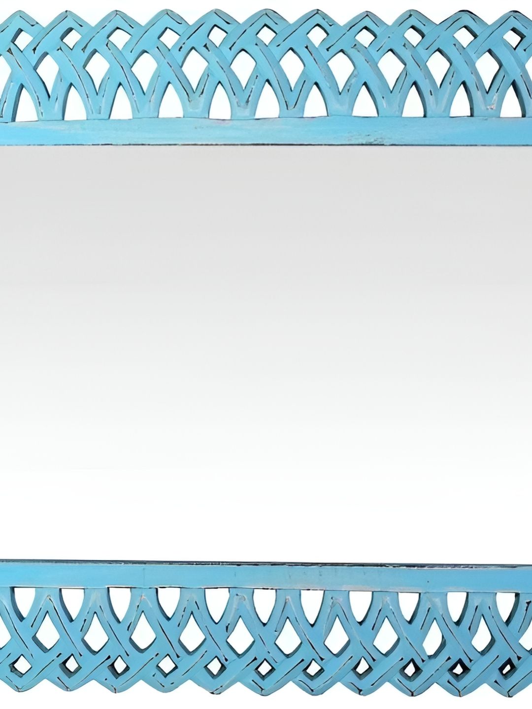 VAS collection home Blue Square Shape Wall Decor Mirror-picture-32