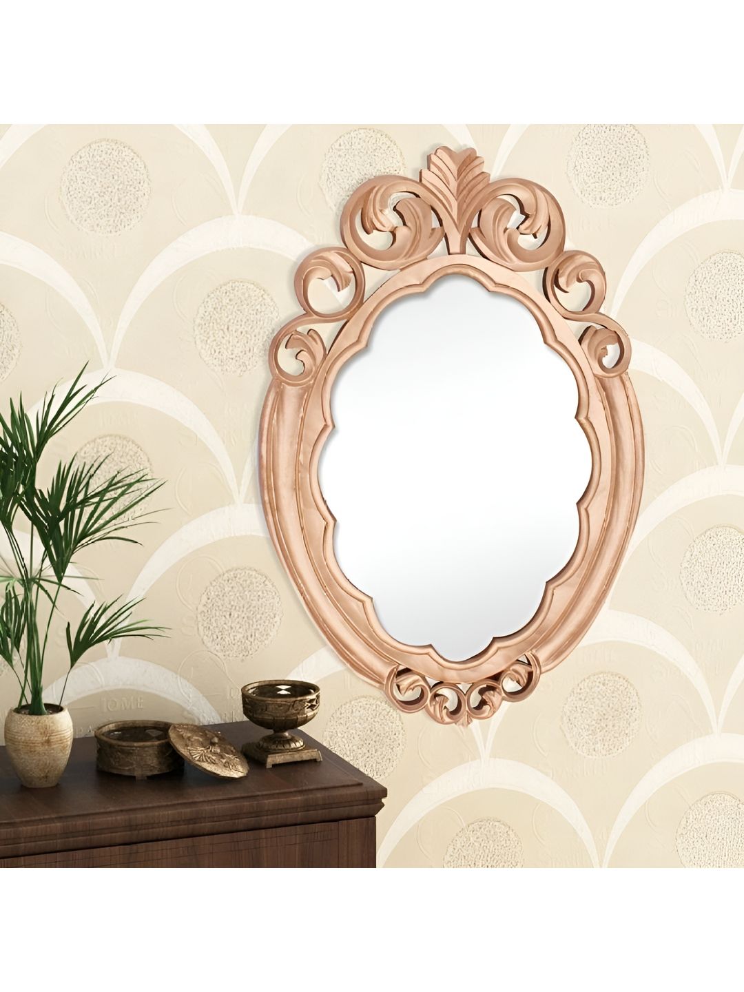 VAS collection home Textured Oval Mirror-picture-52