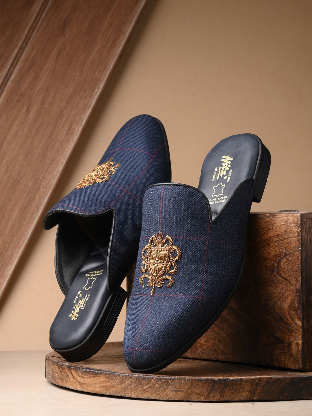 Hitz Embellished Mule Sandals-image-21