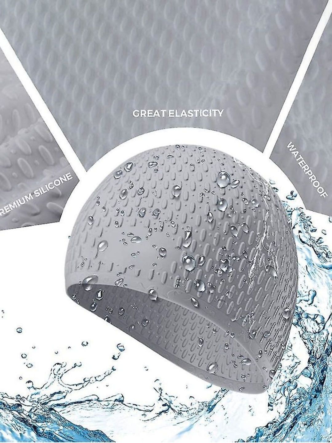 EL REGALO Textured Swim Cap-picture-23