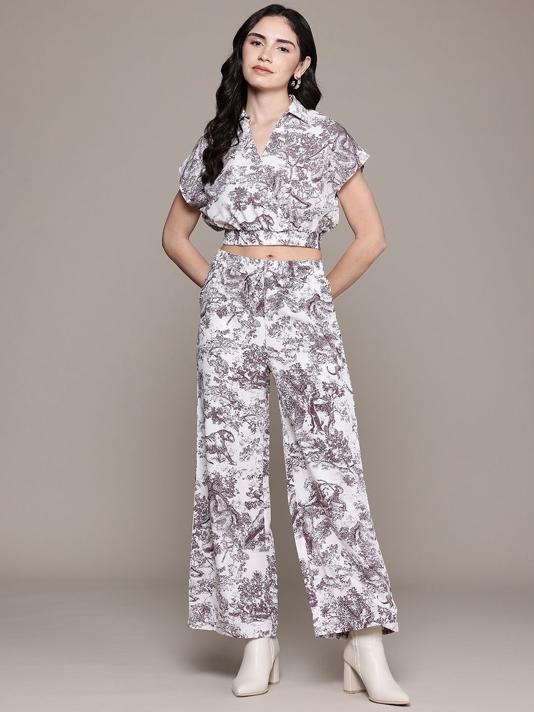 The Roadster Lifestyle Co. Conversational Printed Co-Ords