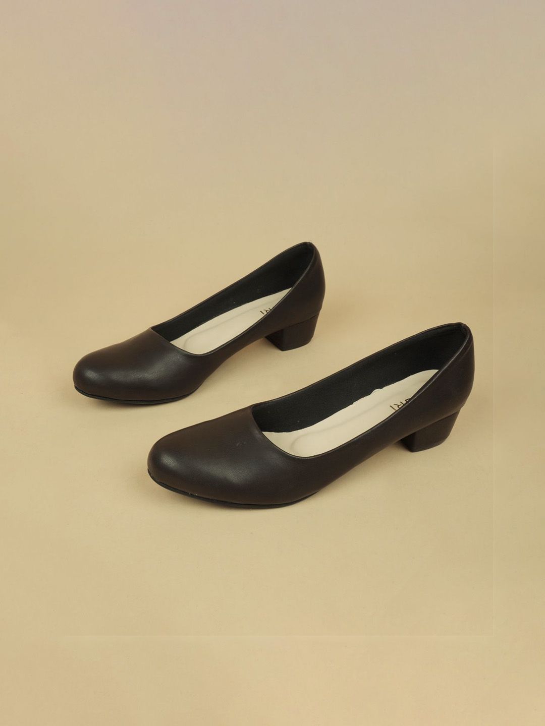 Ozuri Embellished Block Pumps-picture-22