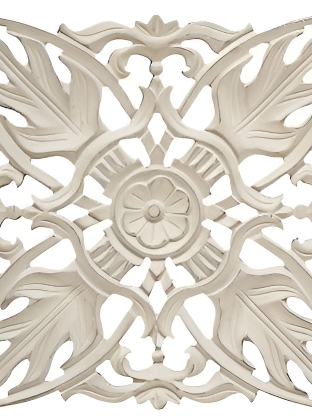 VAS collection home White Textured Wooden Hanging Wall Decor-picture-32