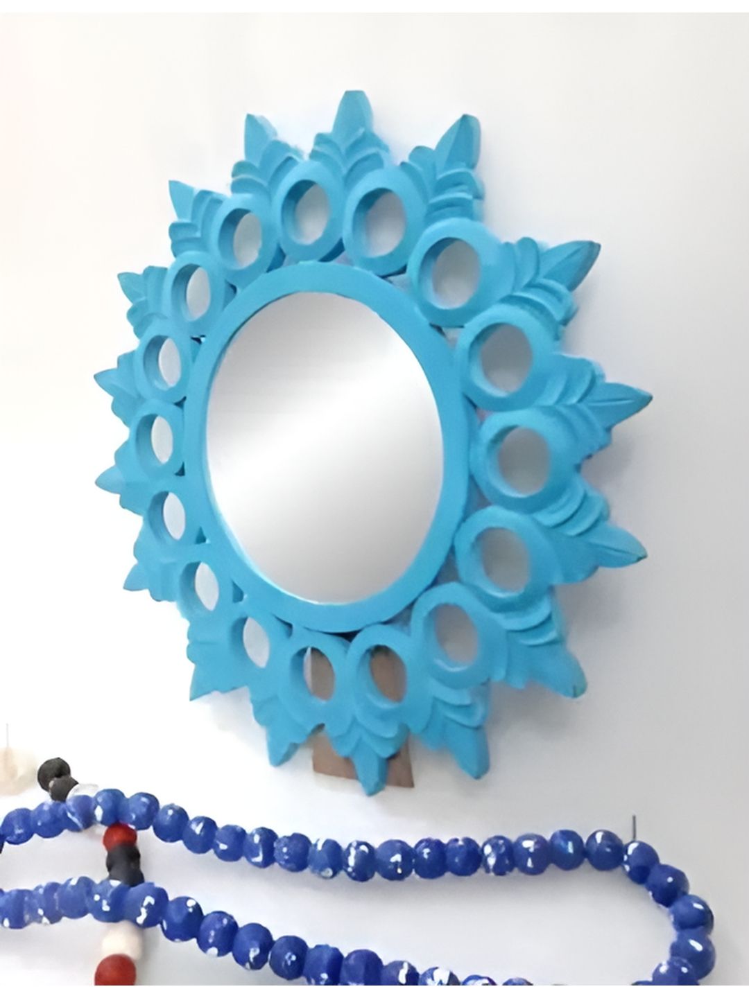 VAS collection home Blue Wooden Wall Mirrors-image-35