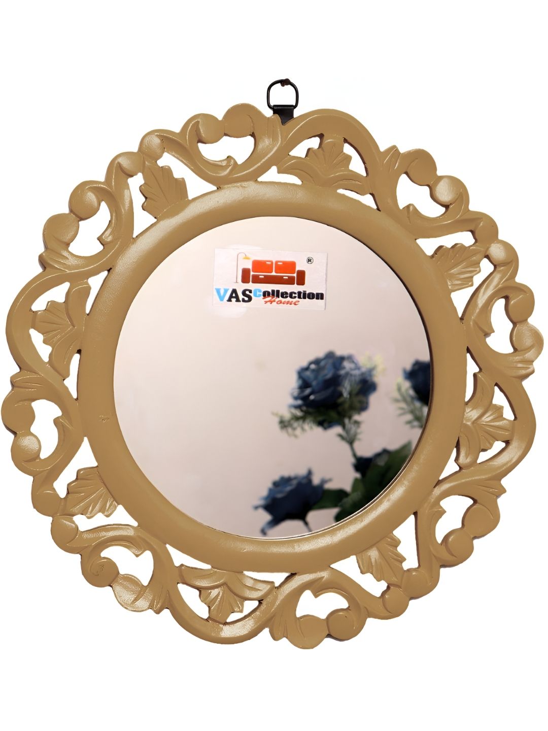 VAS collection home Brown Wooden Wall Mirror-image-29