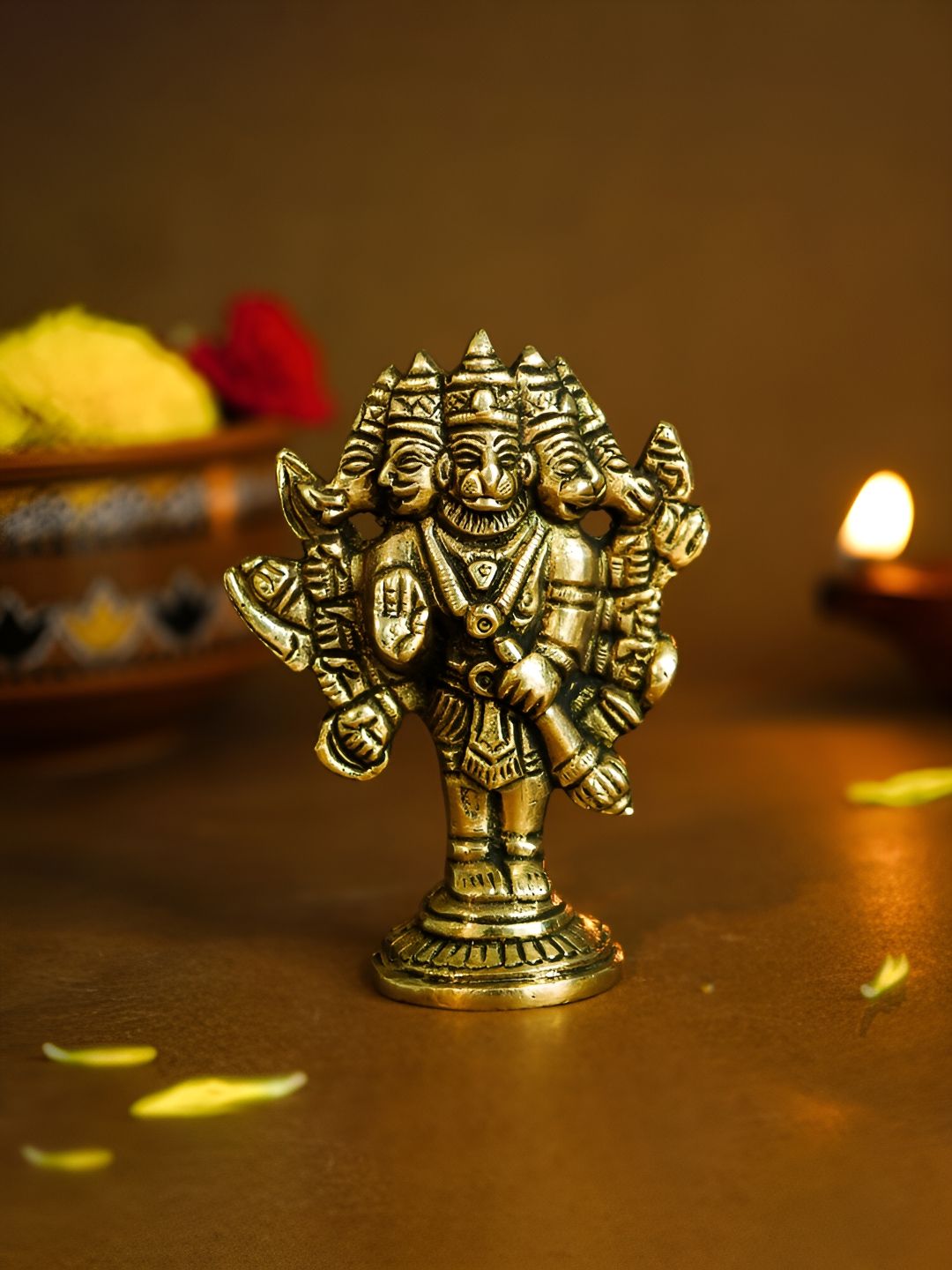Ekhasa Gold-Toned Religious Idol Showpiece-picture-24
