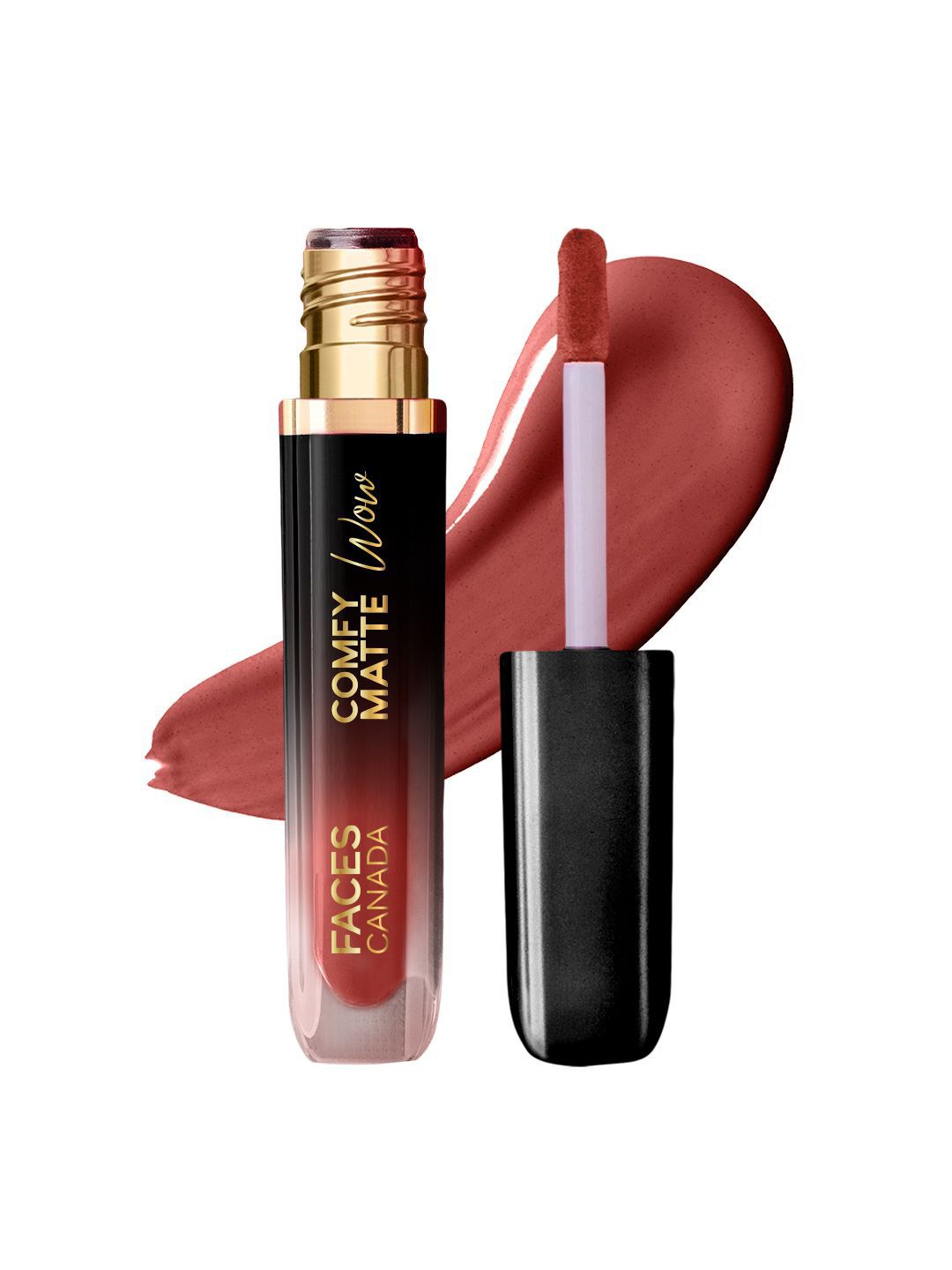 FACES CANADA Comfy Matte Wow Liquid Lipstick - 3.8ml - Mauve Majesty 08-picture-26