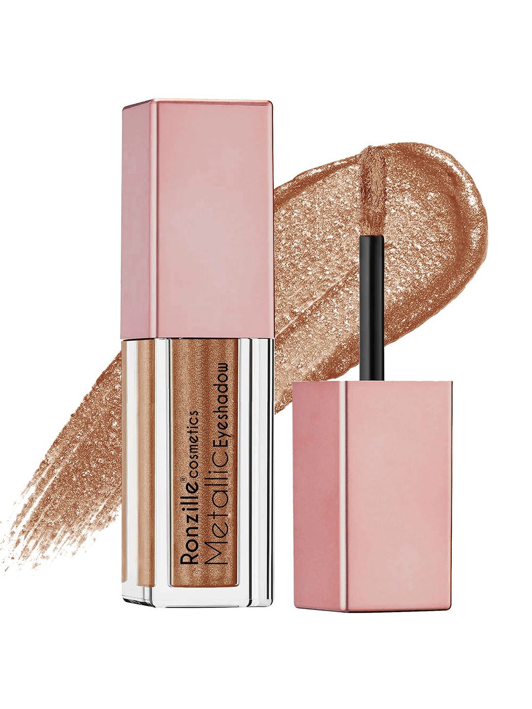Ronzille Metallic Glitter Liquid Eyeshadow - 5 ml - Champagne-03-image-26