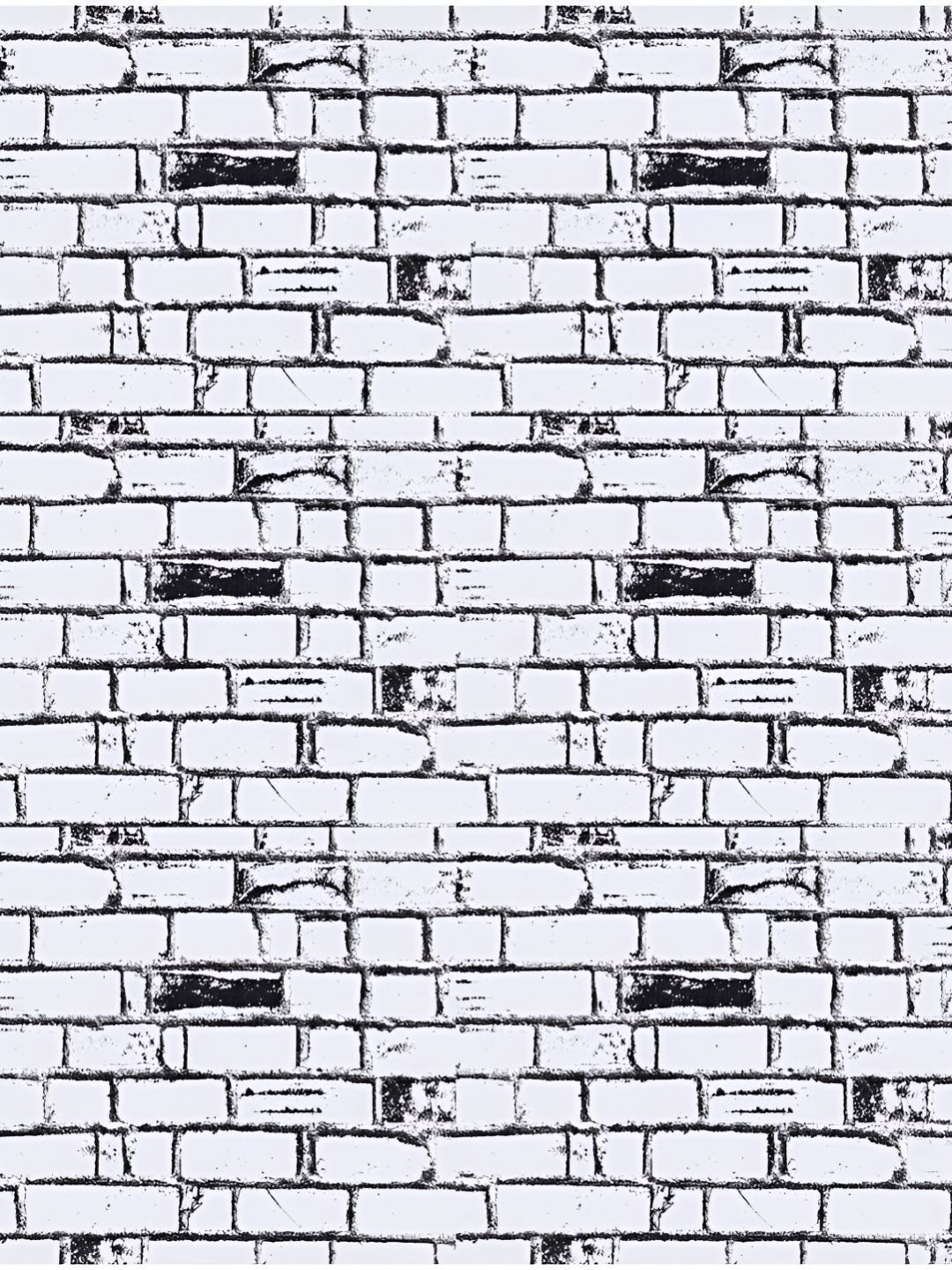 Asian royal White & Black Printed Self Adhesive Waterproof Wall Sticker-picture-18