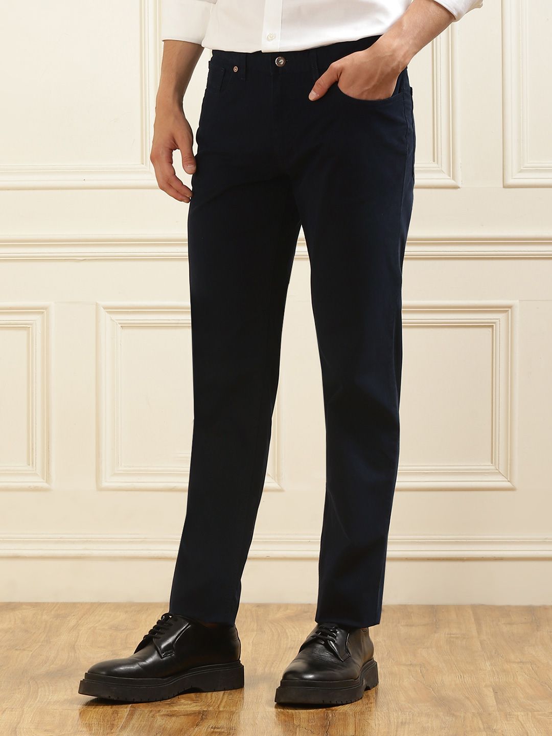 Hiltl Men Mid-Rise Regular-Fit Trousers-picture-49